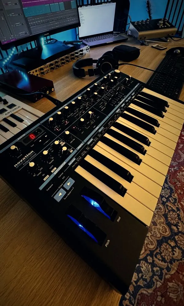 Novation Bass Station II at Doctor Bass Studio